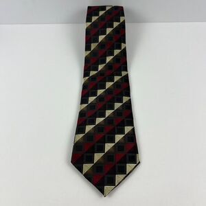 Alexander Julian Colorus Striped Awning Geometric Polyester Premium Feel Necktie